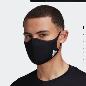 Adidas black face mask 3